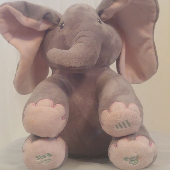 DIMPLE Animated Plush Singing Kaia Elephant w/ Peek-a-boo Interactive Feature - Picture 8 of 12